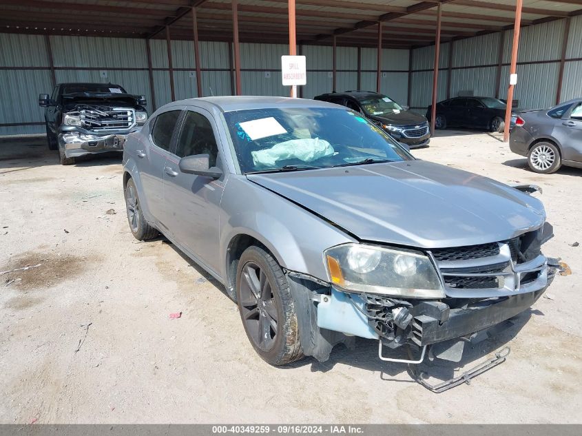 2013 DODGE AVENGER SE V6