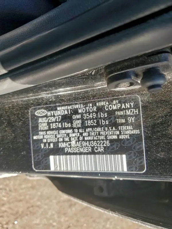 2017 HYUNDAI ACCENT SE  