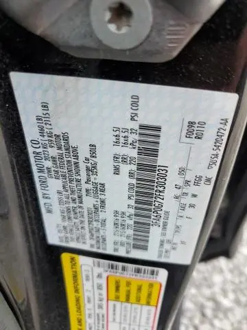 2015 FORD FUSION S