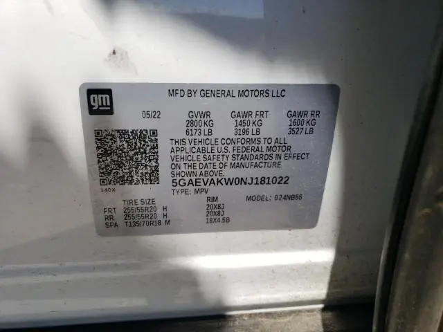 2022 BUICK ENCLAVE ESSENCE