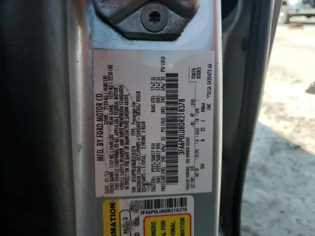 2013 FORD FUSION SE HYBRID  