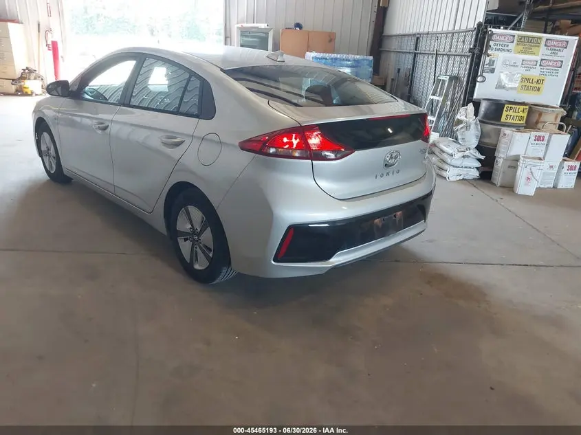 2019 HYUNDAI IONIQ HYBRID BLUE