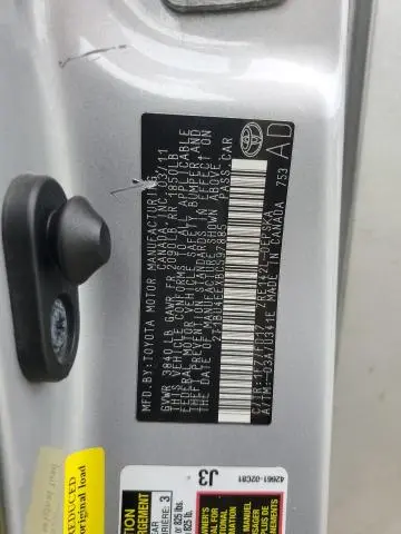 2011 TOYOTA COROLLA BASE  