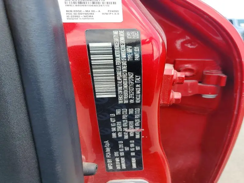 2016 FIAT 500X LOUNGE  