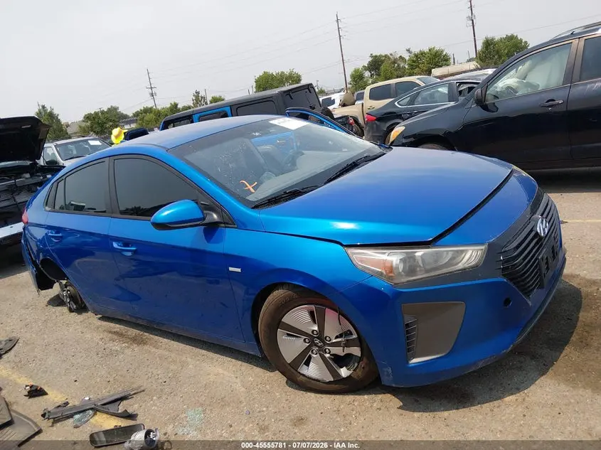 2018 HYUNDAI IONIQ HYBRID BLUE