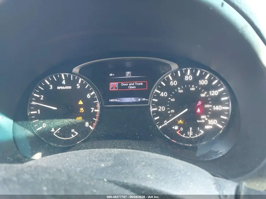 2018 NISSAN ALTIMA 2.5 SV