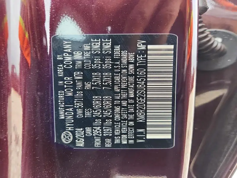2025 HYUNDAI PALISADE SEL  