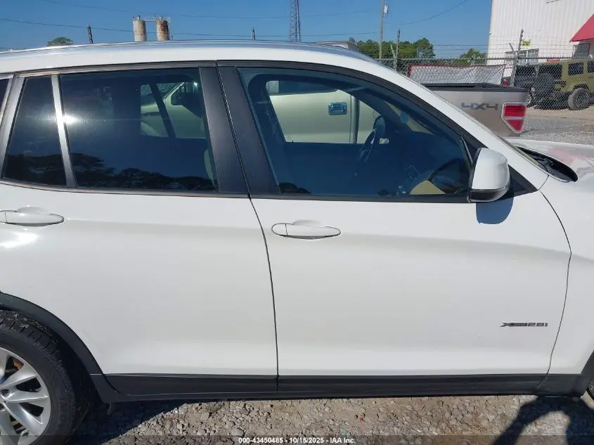 2015 BMW X3 XDRIVE28I