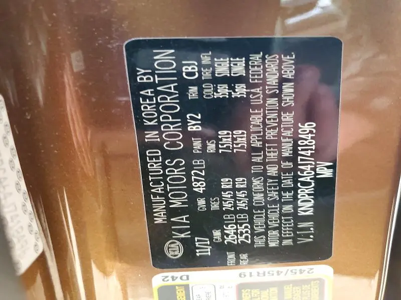 2018 KIA SPORTAGE SX  