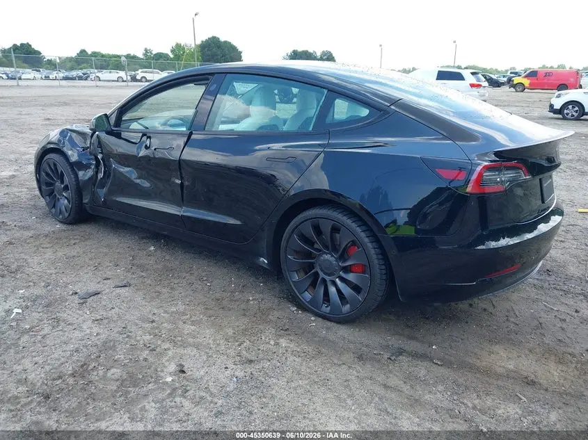 2022 TESLA MODEL 3 PERFORMANCE DUAL MOTOR ALL-WHEEL DRIVE