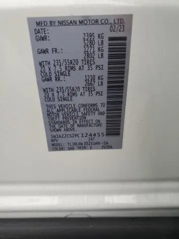 2023 NISSAN MURANO SL  