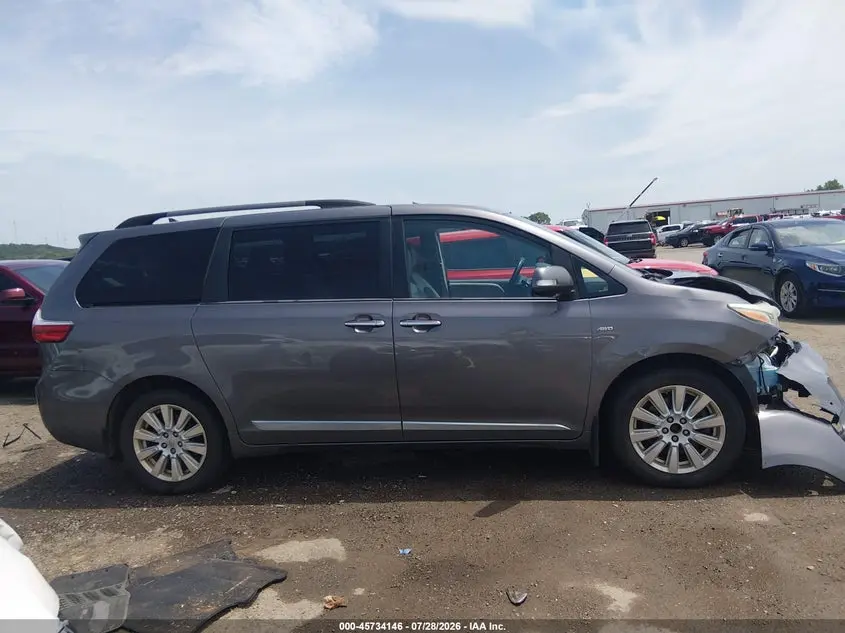 2017 TOYOTA SIENNA LIMITED 7 PASSENGER