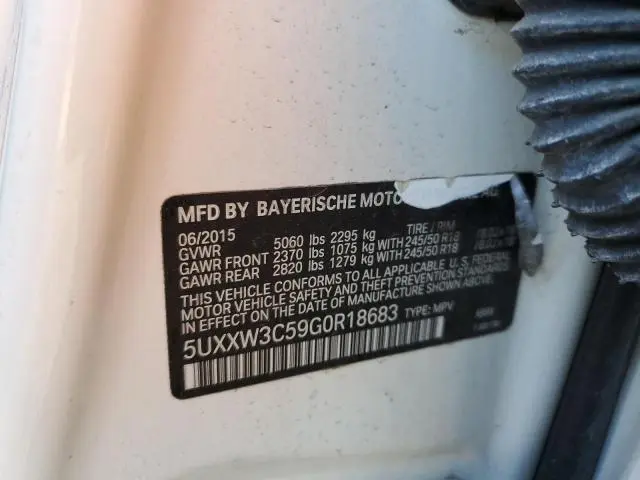 2016 BMW X4 XDRIVE28I  