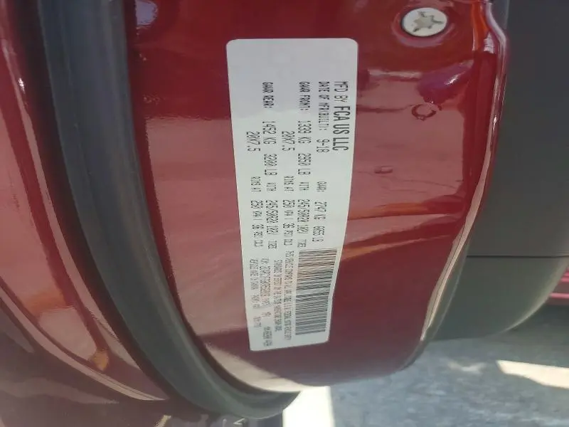 2019 CHRYSLER PACIFICA TOURING PLUS  
