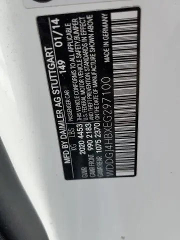 2014 MERCEDES-BENZ C 250  