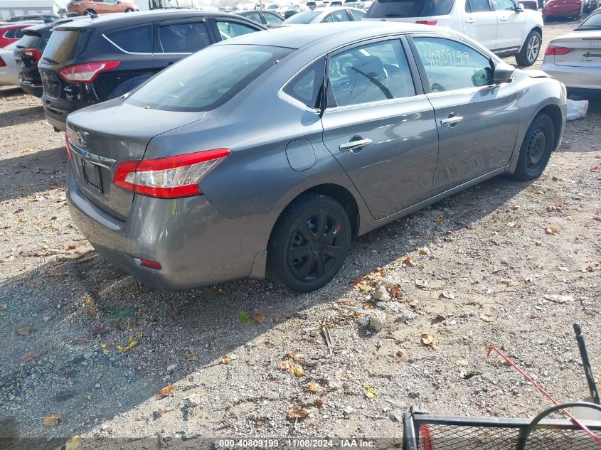 2015 NISSAN SENTRA S