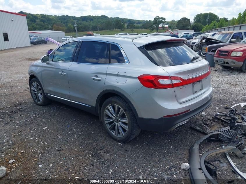 2018 LINCOLN MKX RESERVE