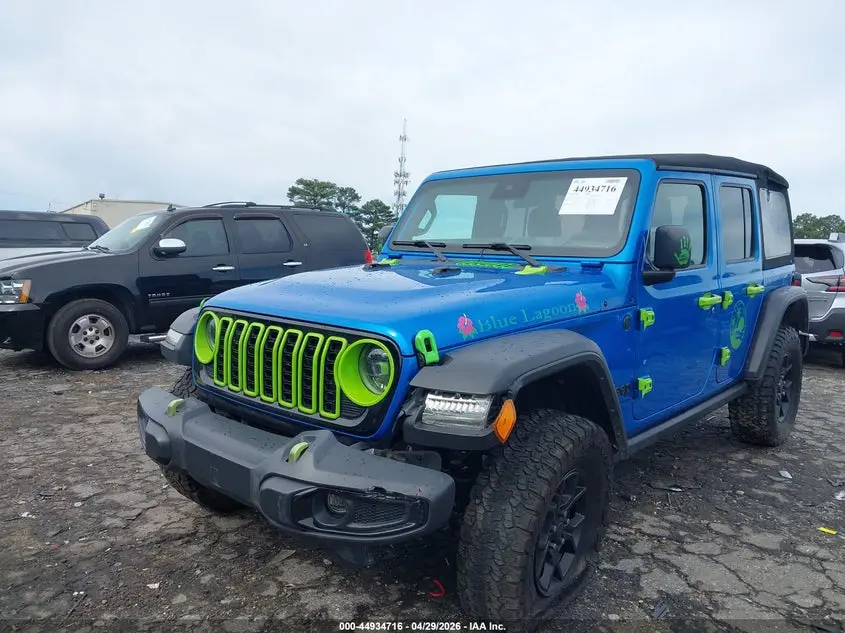 2024 JEEP WRANGLER 4-DOOR WILLYS 4X4