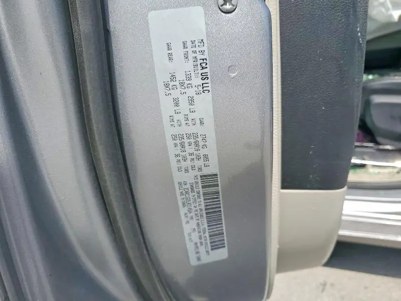 2018 CHRYSLER PACIFICA LIMITED  
