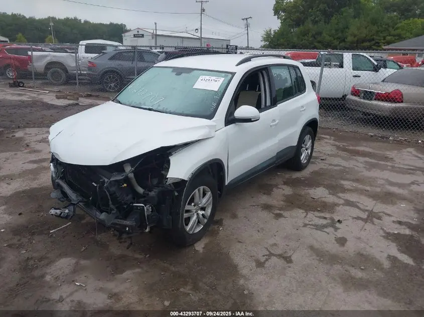 2016 VOLKSWAGEN TIGUAN S