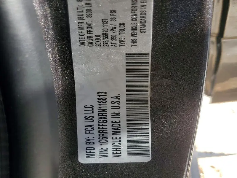 2024 RAM 1500 BIG HORN/LONE STAR  