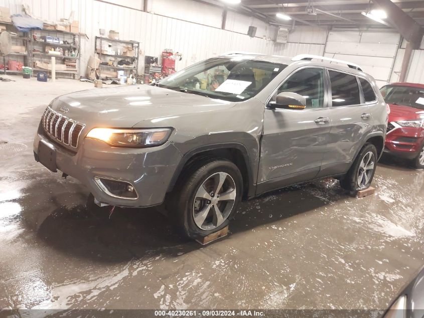 2019 JEEP CHEROKEE LIMITED 4X4