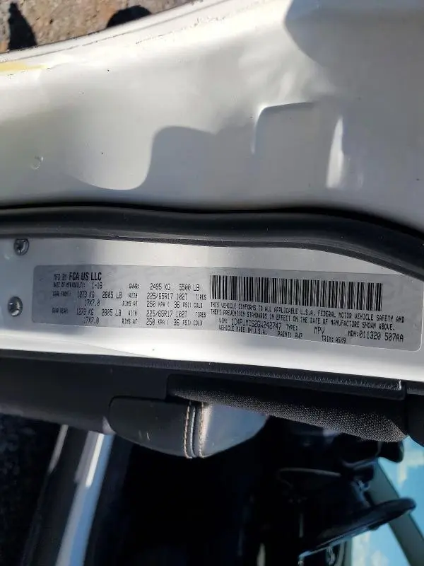 2016 JEEP CHEROKEE LATITUDE  