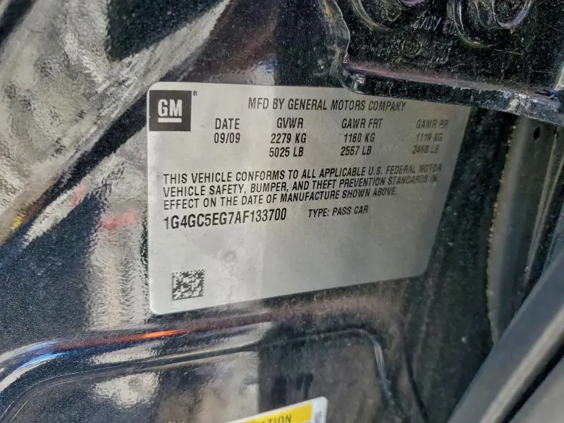 2010 BUICK LACROSSE CXL  