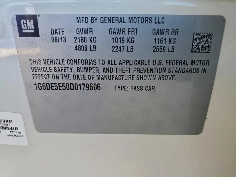 2013 CADILLAC CTS LUXURY COLLECTION  