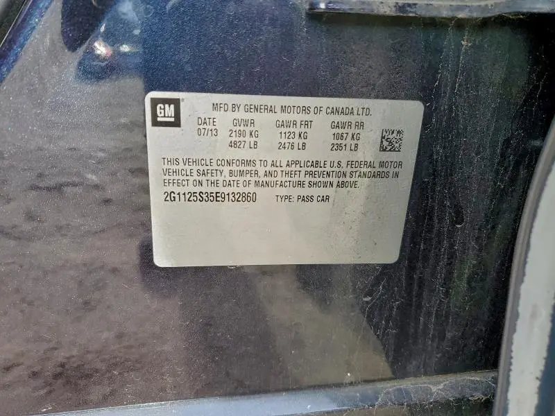 2014 CHEVROLET IMPALA LT  