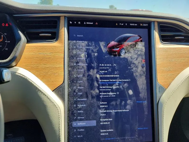 2021 TESLA MODEL X   