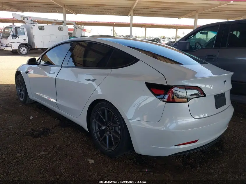 2021 TESLA MODEL 3 STANDARD RANGE PLUS REAR-WHEEL DRIVE