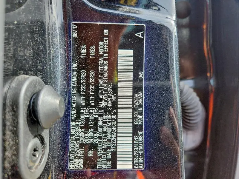 2017 LEXUS RX 350 BASE  