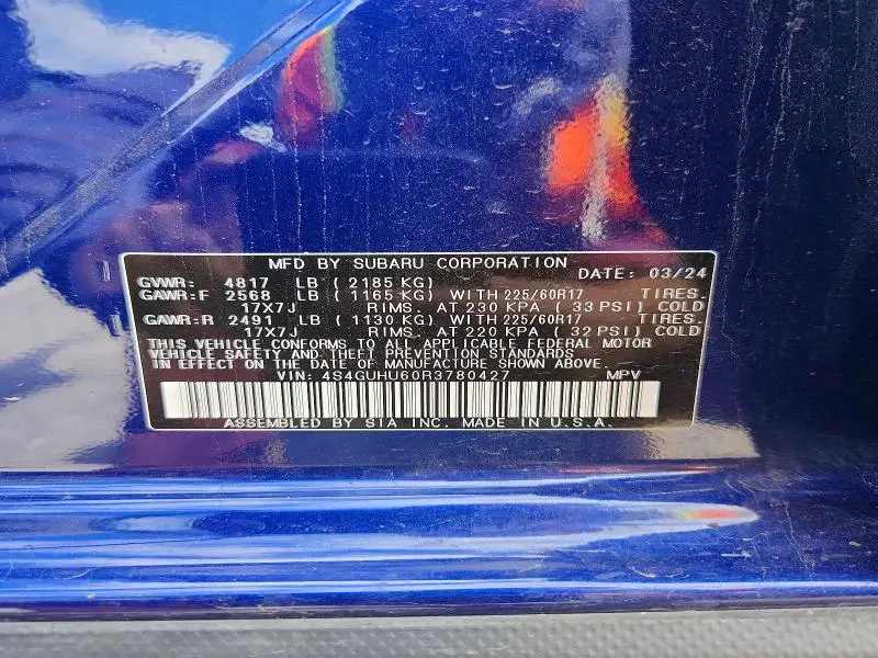 2024 SUBARU CROSSTREK WILDERNESS  