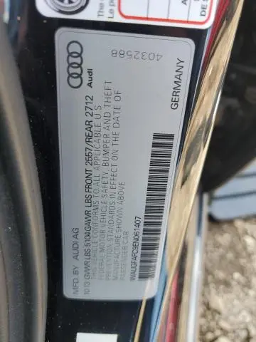 2014 AUDI A6 PREMIUM PLUS  