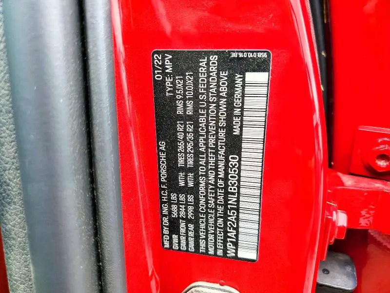 2022 PORSCHE MACAN GTS  