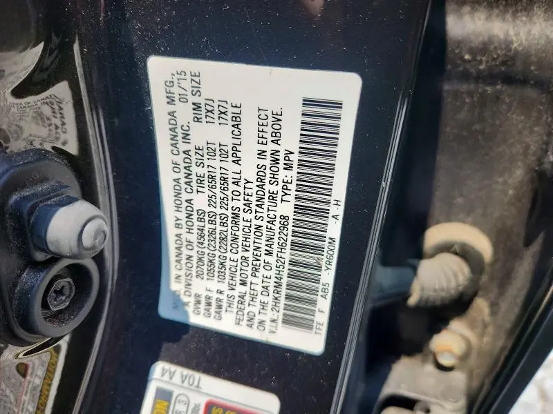 2015 HONDA CR-V EX  