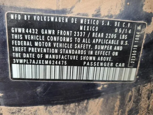 2014 VOLKSWAGEN JETTA TDI  