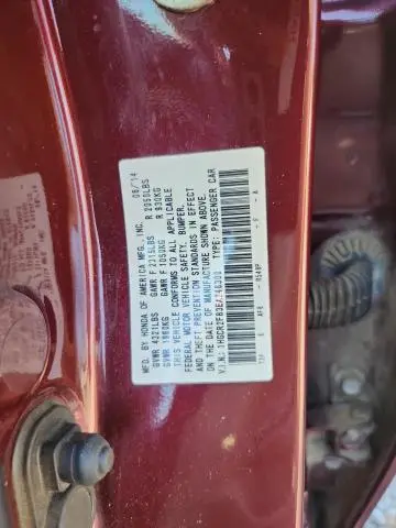 2014 HONDA ACCORD EXL   