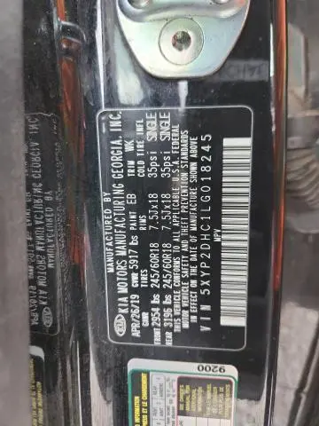 2020 KIA TELLURIDE LX  