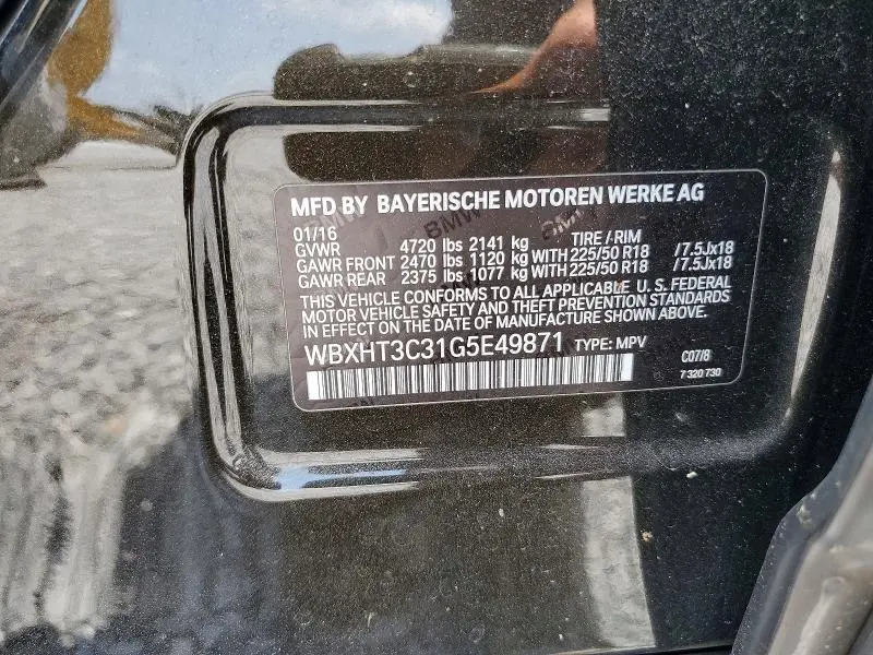 2016 BMW X1 XDRIVE28I  