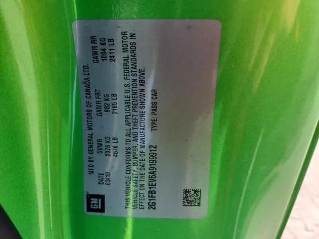 2010 CHEVROLET CAMARO LT  