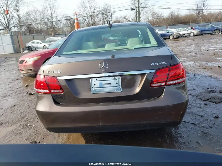 2014 MERCEDES-BENZ E 350 4MATIC