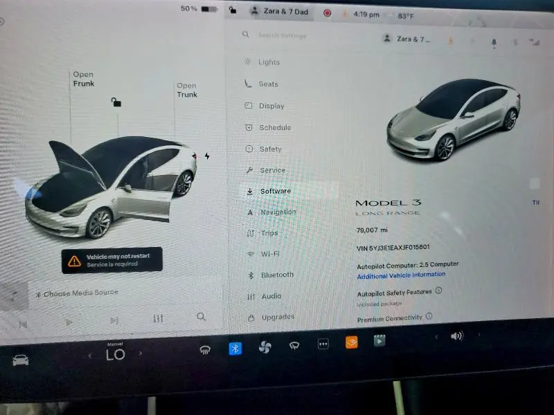 2018 TESLA MODEL 3   