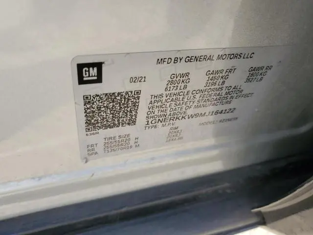 2021 CHEVROLET TRAVERSE PREMIER  