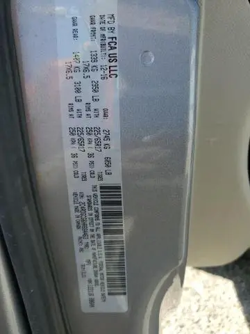 2017 DODGE GRAND CARAVAN SXT  