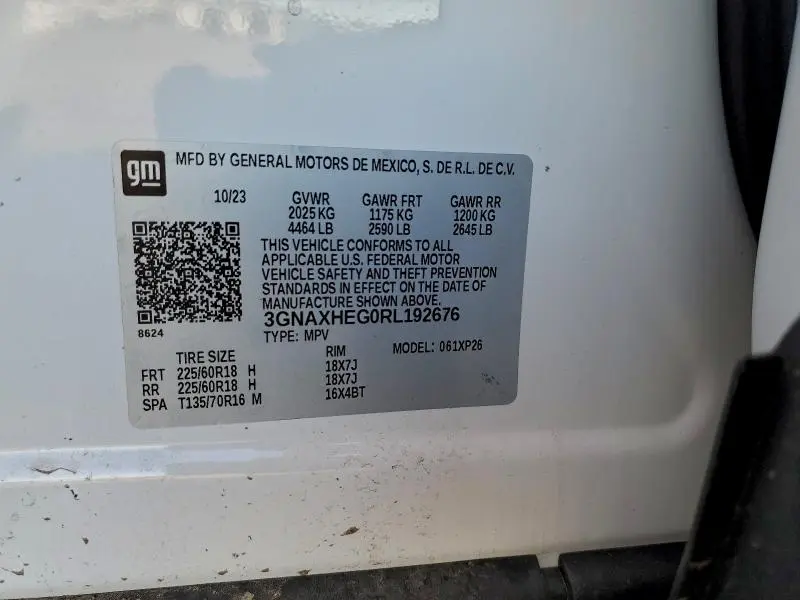 2024 CHEVROLET EQUINOX LS  