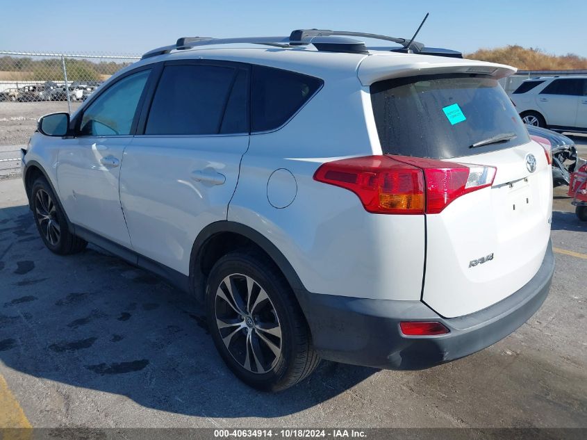 2015 TOYOTA RAV4 LIMITED