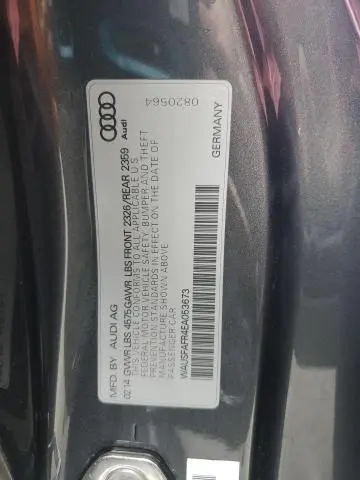 2014 AUDI A5 PREMIUM PLUS  