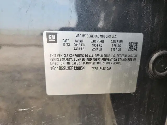 2014 CHEVROLET MALIBU LS  